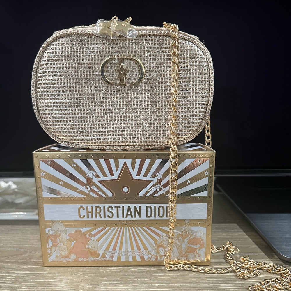 Dior Beauty 2025 Gold Holiday Bag